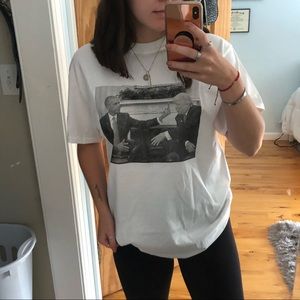 Obama flipping off Trump shirt